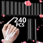240-Piece Short Almond Press-On Nail Tips