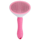 Self-Cleaning Pet Grooming Brush – Stainless Steel