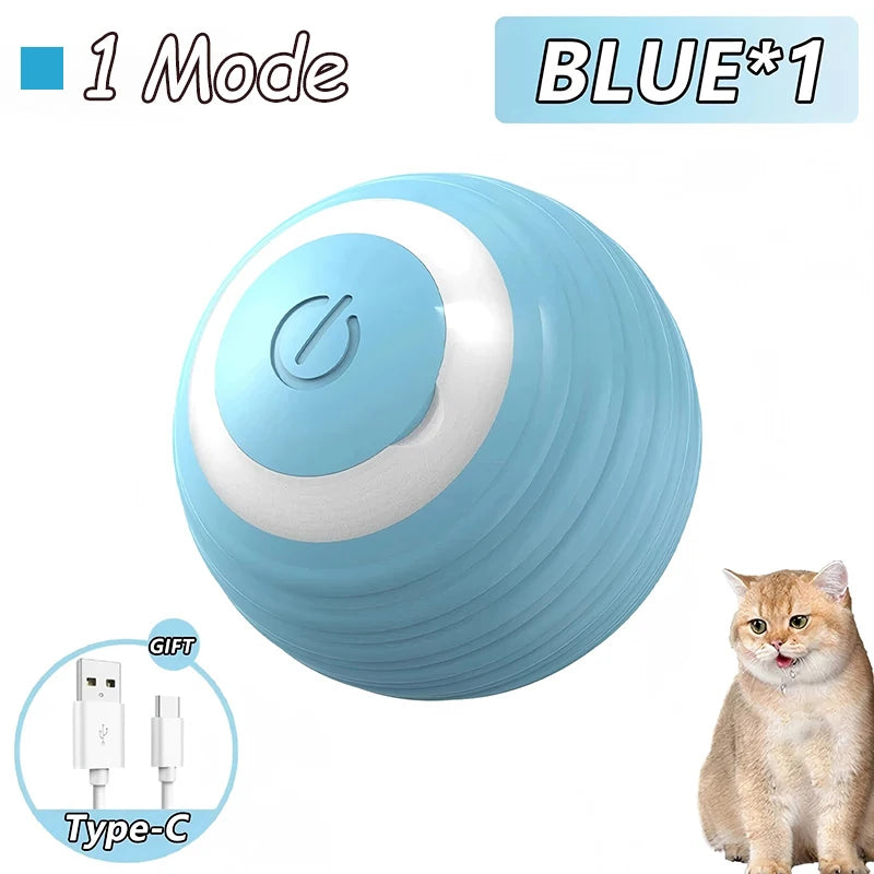Interactive Rolling Ball Cat Toys – 2 Pack