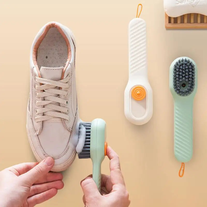 Multi-Purpose Cleaning Brush with Long Handle