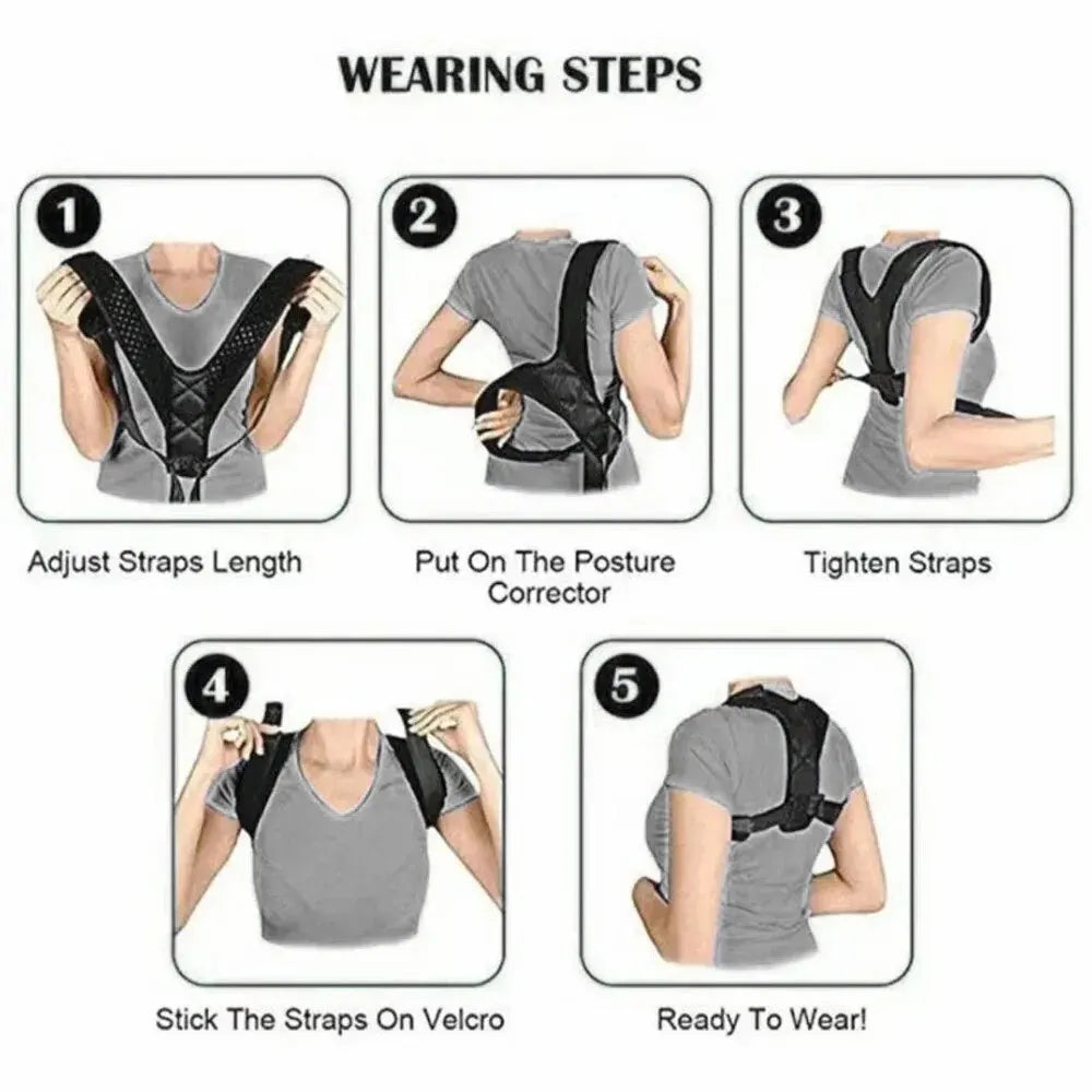 Breathable Back Posture Support Belt