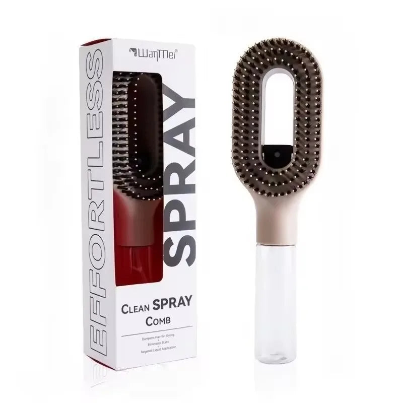 2-in-1 Spray Bottle Hair Comb & Scalp Massager