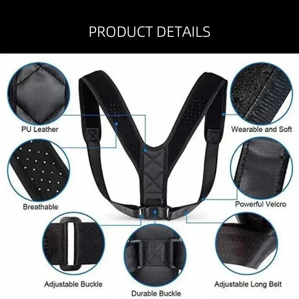 Breathable Back Posture Support Belt